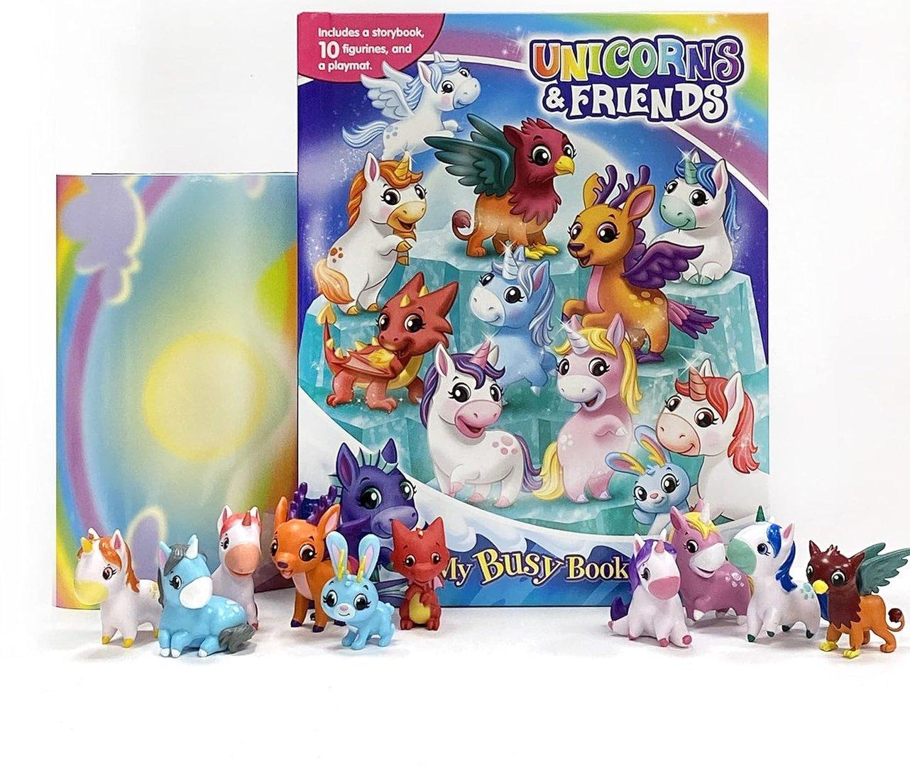 Unicorns & Friends My Busy Book